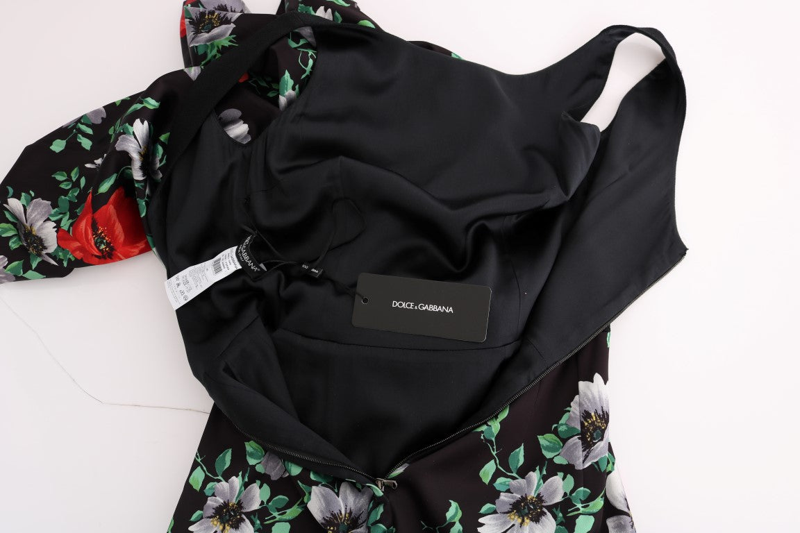 Dolce & Gabbana Elegantes Etuikleid mit Blumenmuster