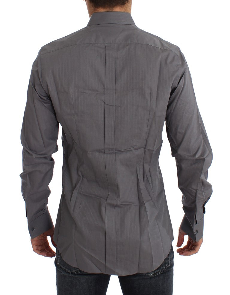 Dolce & Gabbana Elegantes Slim Fit-Hemd aus Baumwolle
