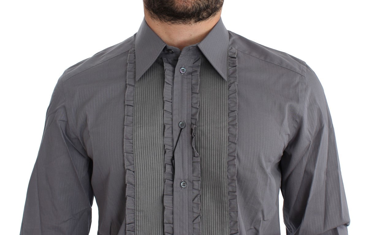 Dolce & Gabbana Elegantes Slim Fit-Hemd aus Baumwolle