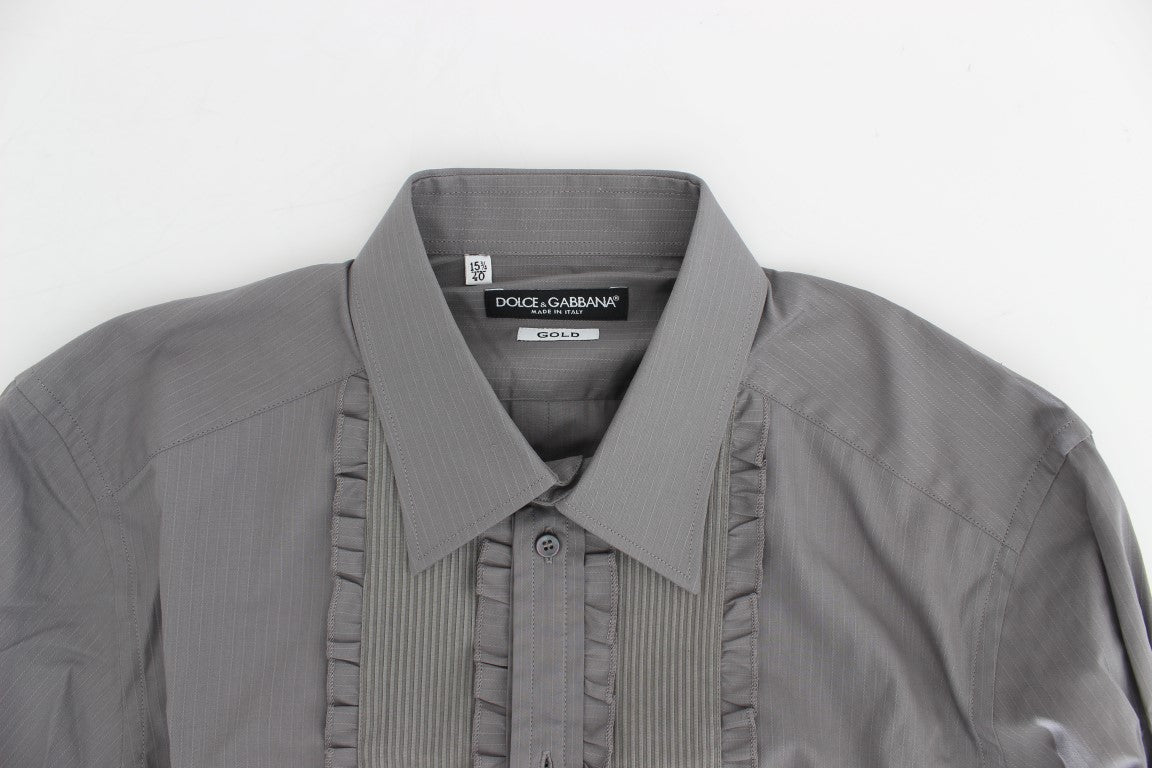 Dolce & Gabbana Elegantes Slim Fit-Hemd aus Baumwolle