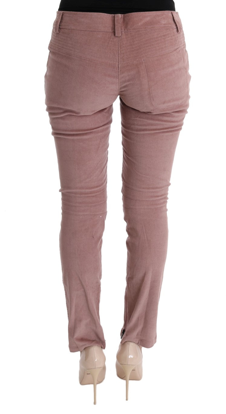 Ermanno Scervino Schicke rosa Capri-Kurzhose
