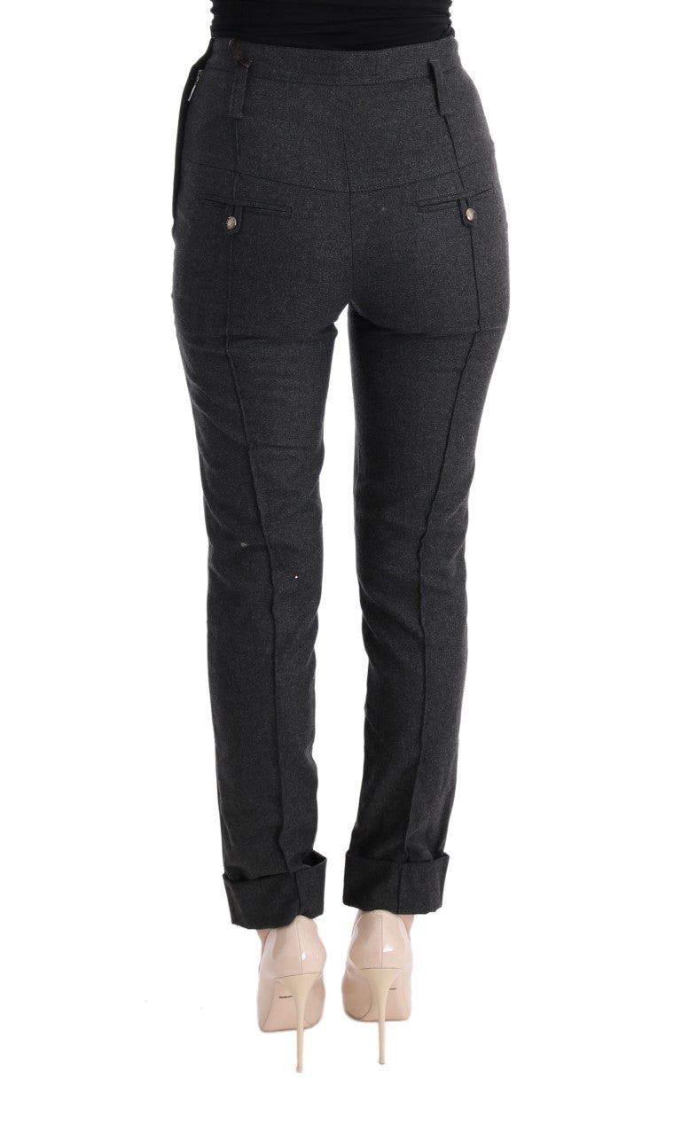 Ermanno Scervino Schicke graue lässige Röhrenhose