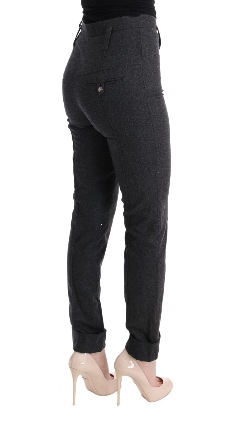 Ermanno Scervino Schicke graue lässige Röhrenhose
