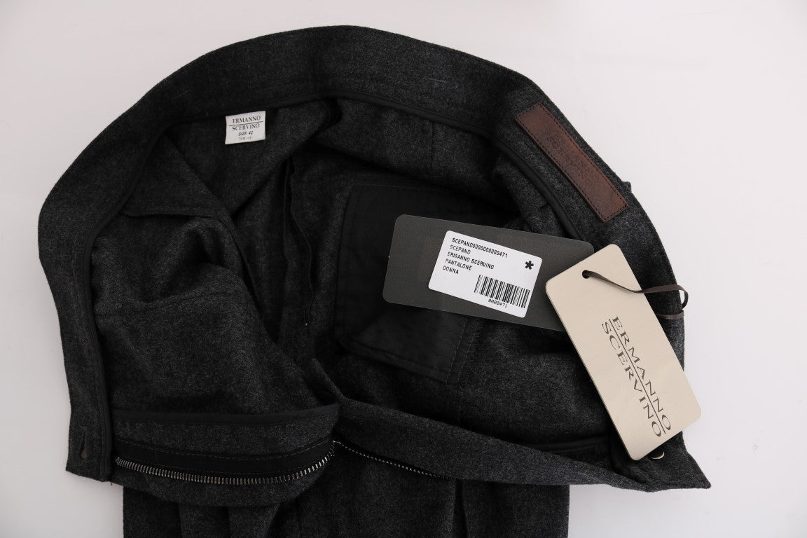 Ermanno Scervino Schicke graue lässige Röhrenhose