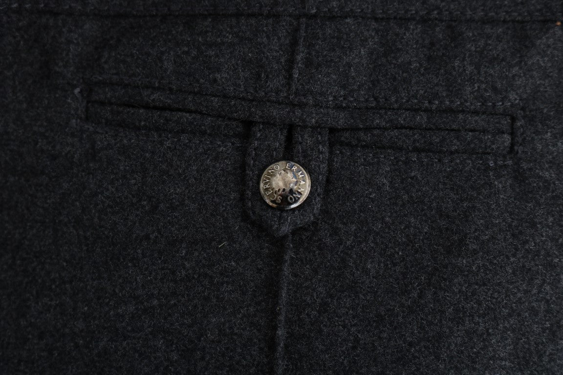 Ermanno Scervino Schicke graue lässige Röhrenhose