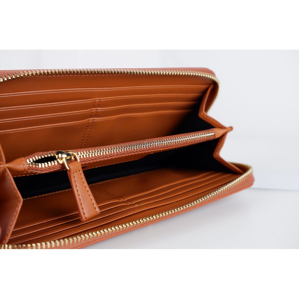 Portofel elegant din piele cu fermoar Ungaro