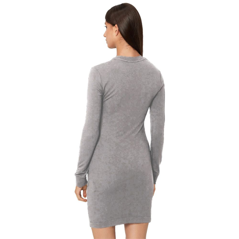 Rochie de damă Love Moschino maro din bumbac