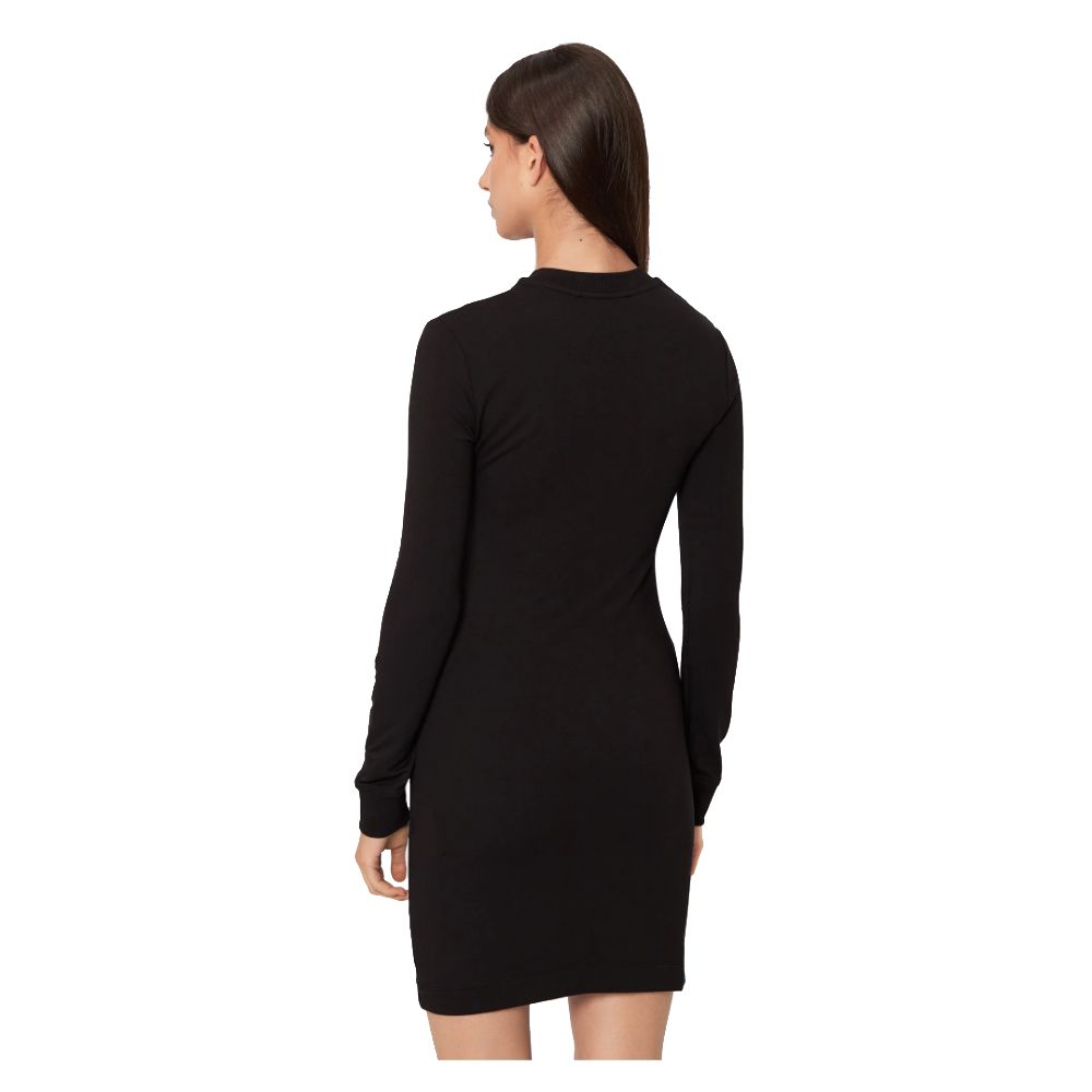Rochie Love Moschino Chic din amestec de bumbac cu logo