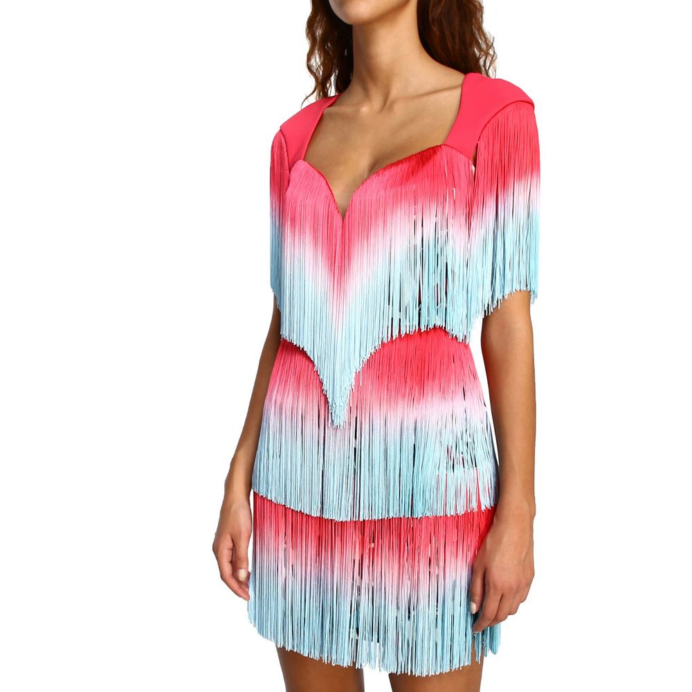 Rochie de damă Elisabetta Franchi roz din poliester