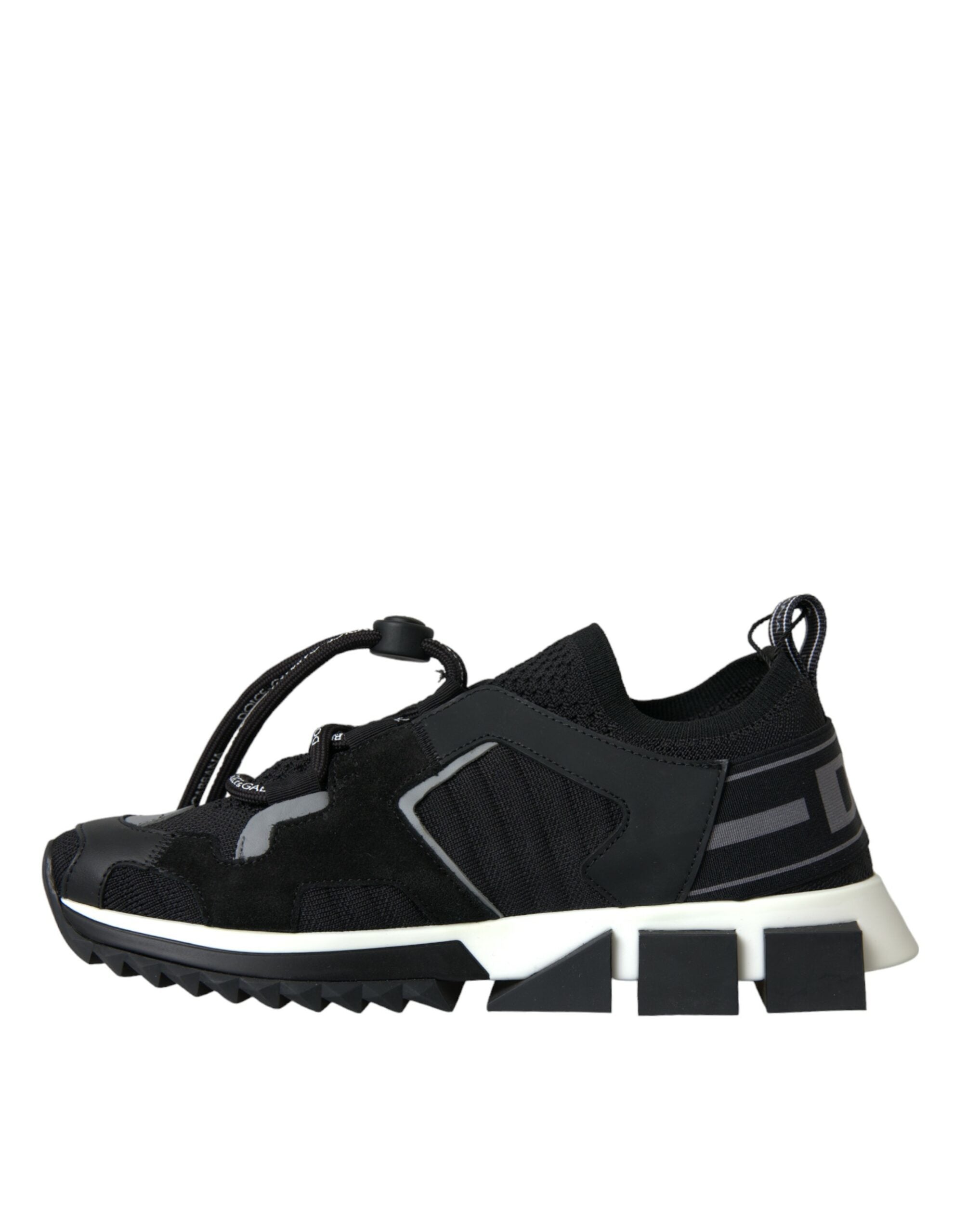 Dolce & Gabbana Sorrento Trekking-Sneakers aus schwarzem Mesh