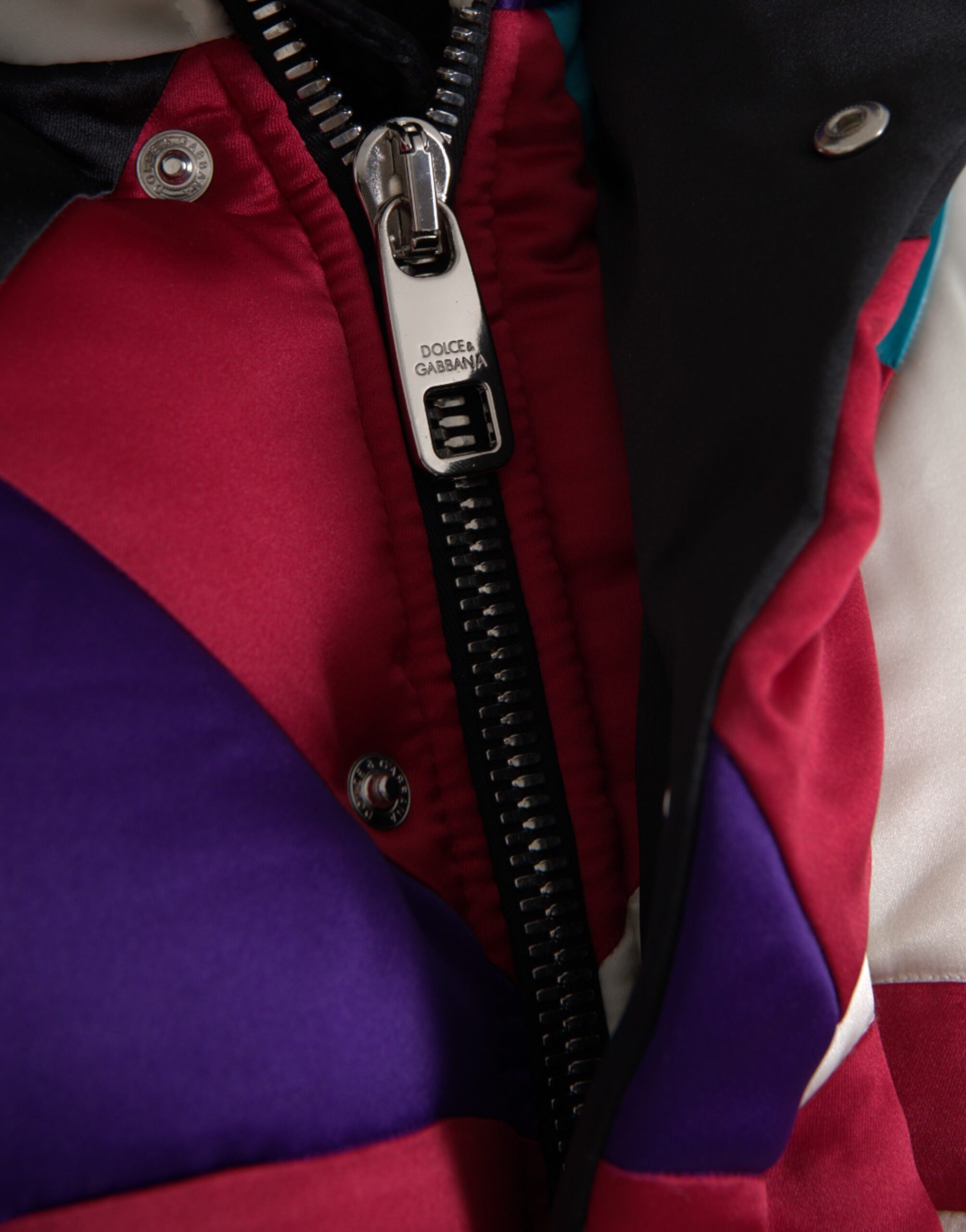Dolce & Gabbana – Mehrfarbige Windjacke mit Logo