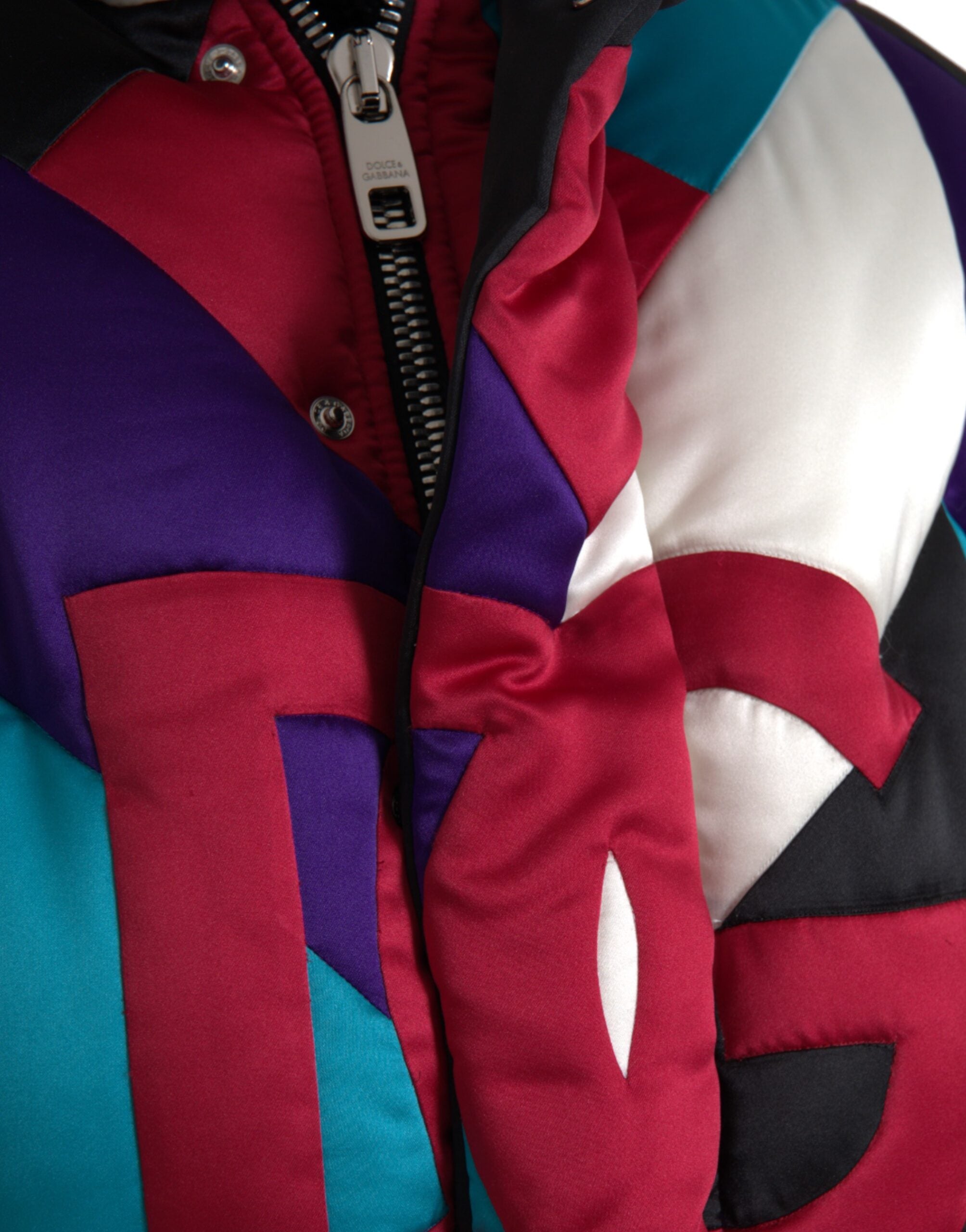 Dolce & Gabbana – Mehrfarbige Windjacke mit Logo