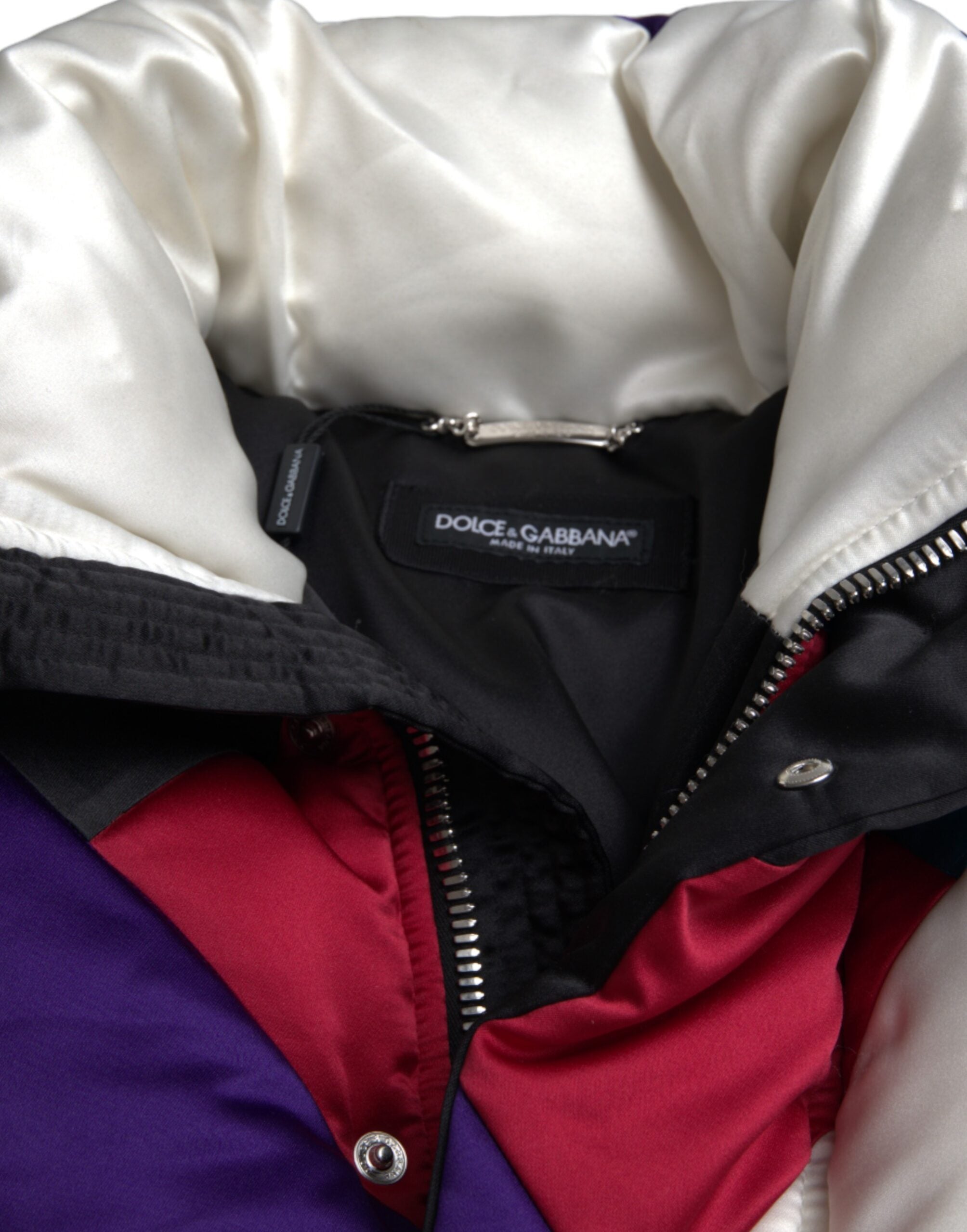 Dolce & Gabbana – Mehrfarbige Windjacke mit Logo