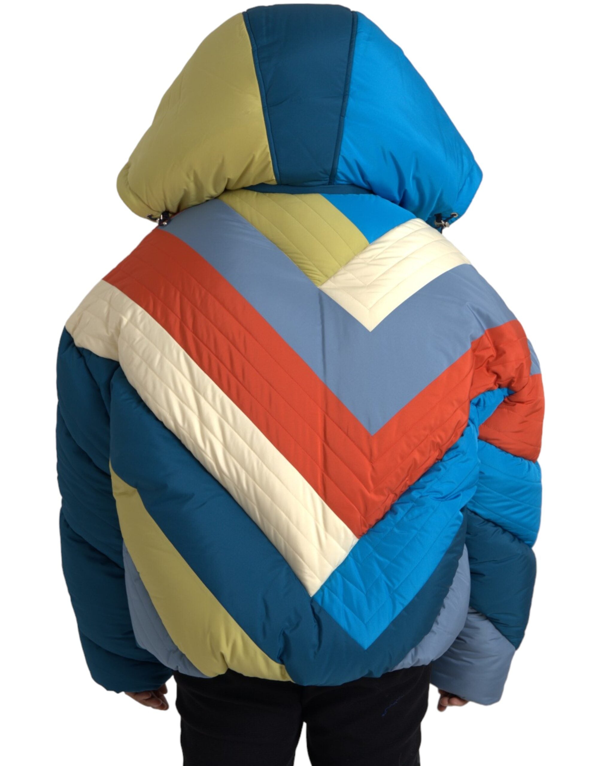 Dolce & Gabbana – Mehrfarbige Windjacke mit Logo