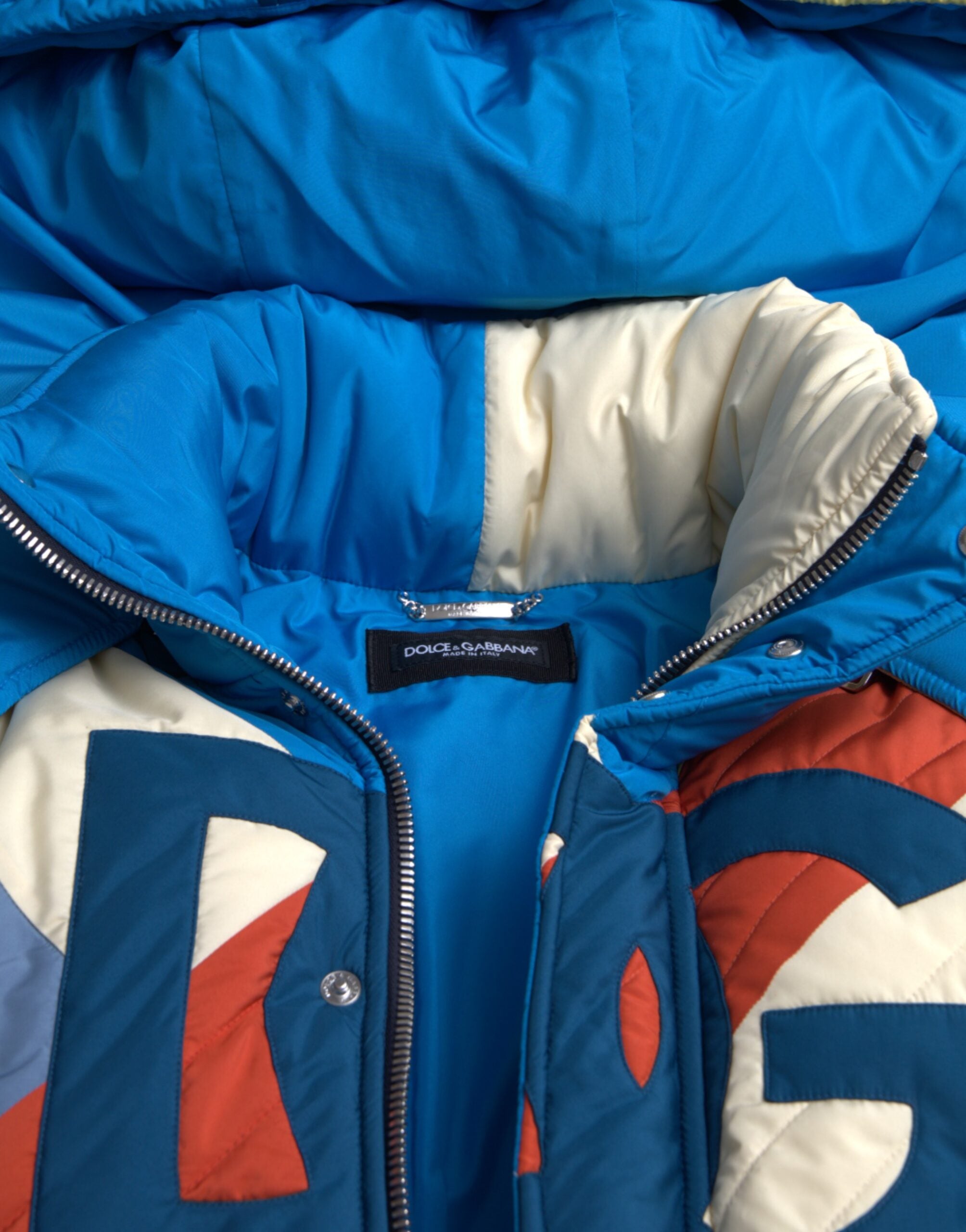Dolce & Gabbana – Mehrfarbige Windjacke mit Logo