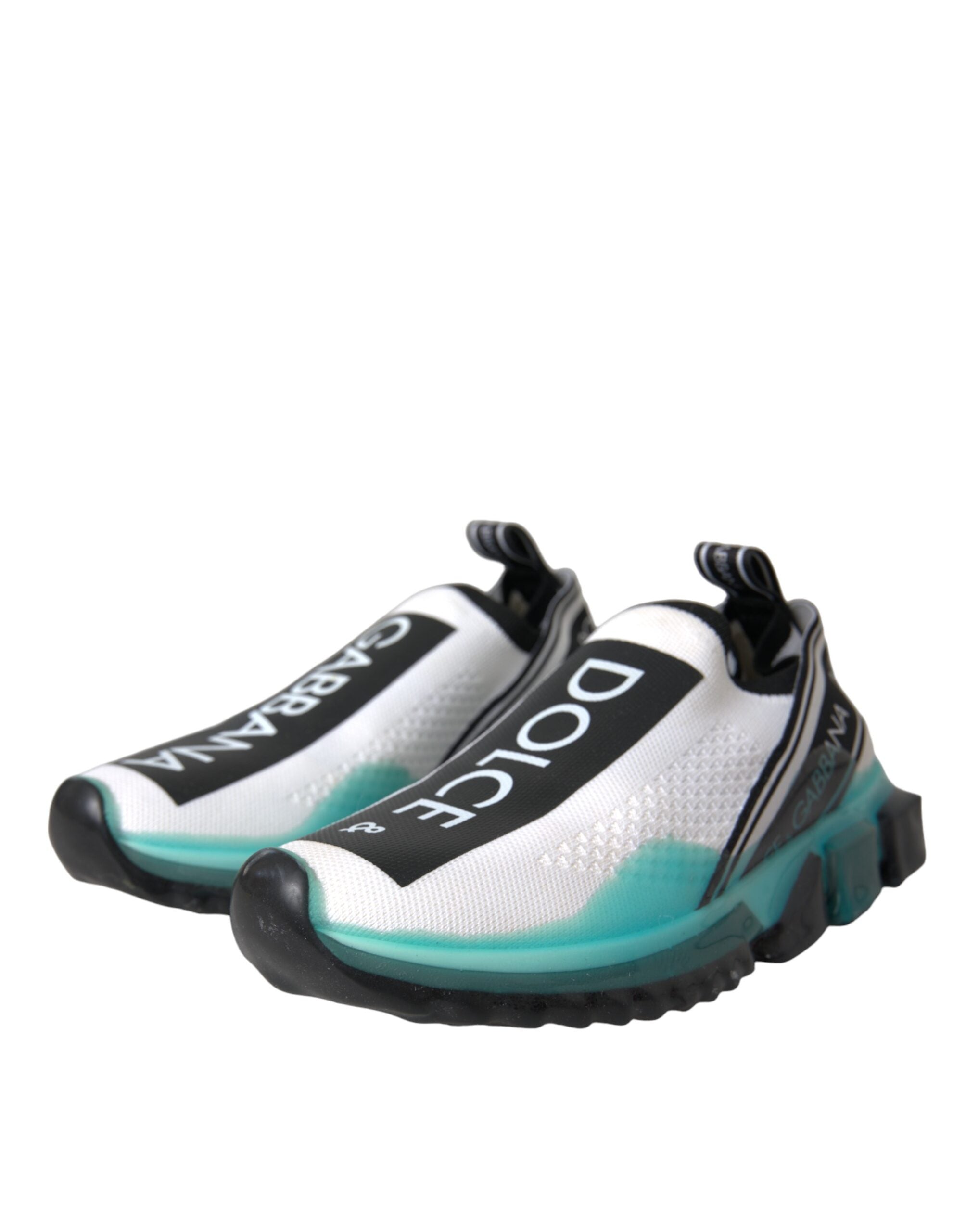 Dolce & Gabbana Sorrento Slip-On Sneakers in Schwarz/Weiß/Blau