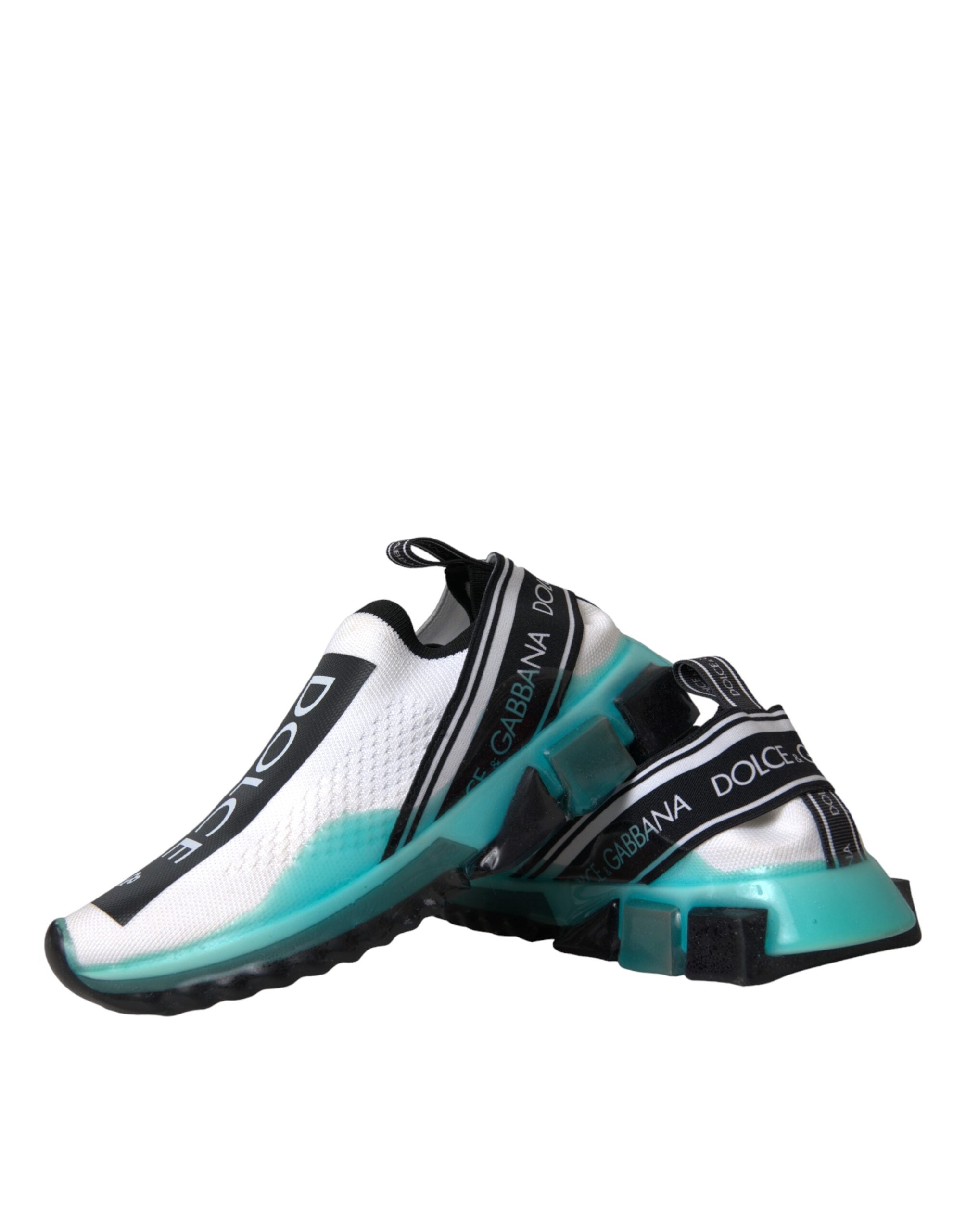 Dolce & Gabbana Sorrento Slip-On Sneakers in Schwarz/Weiß/Blau