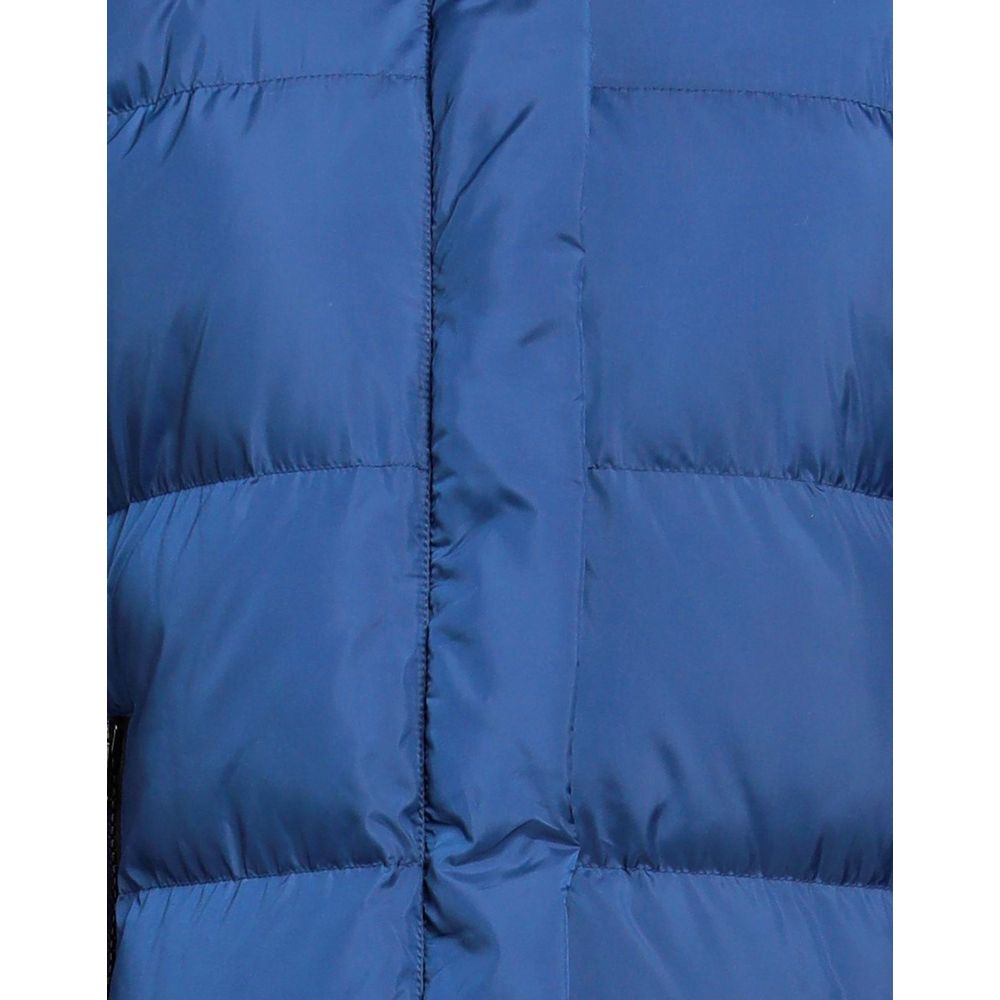 Love Moschino – Schicke, lange Daunenjacke mit Logodetail