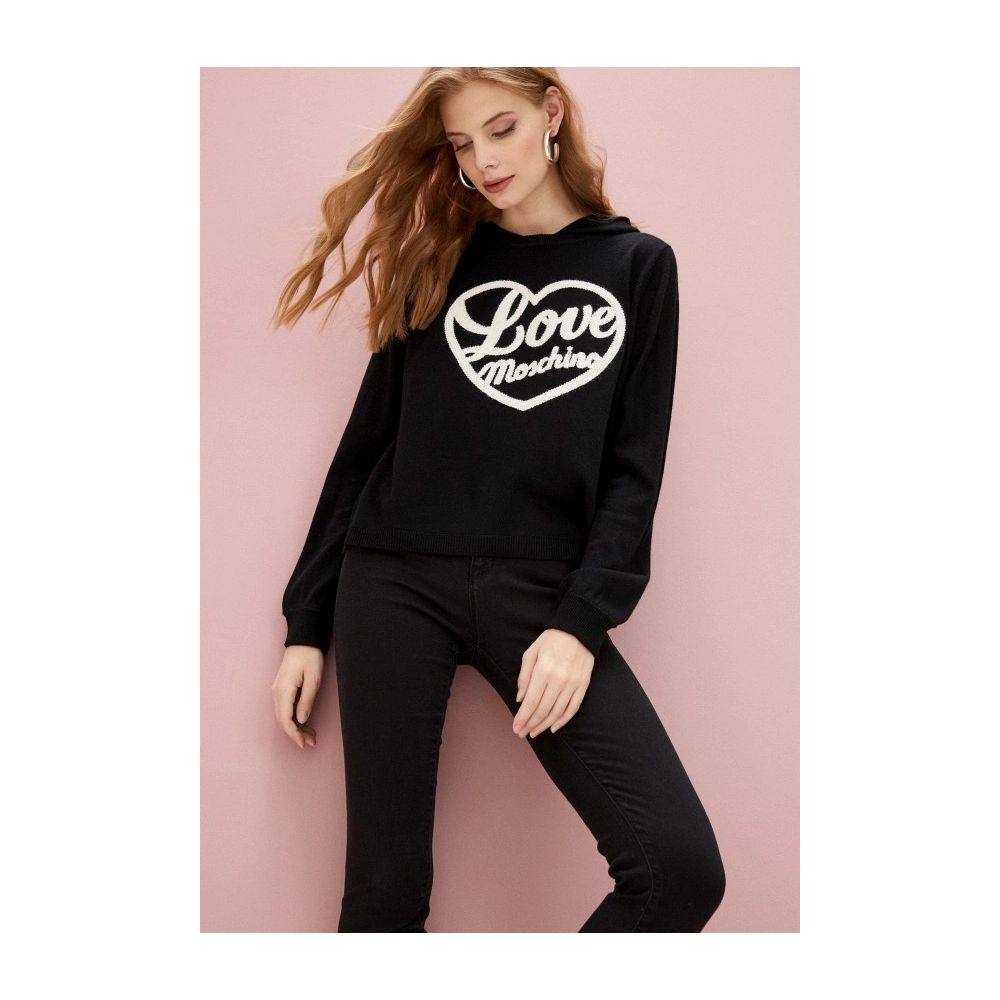 Love Moschino Schwarze Baumwolljeans für Damen
