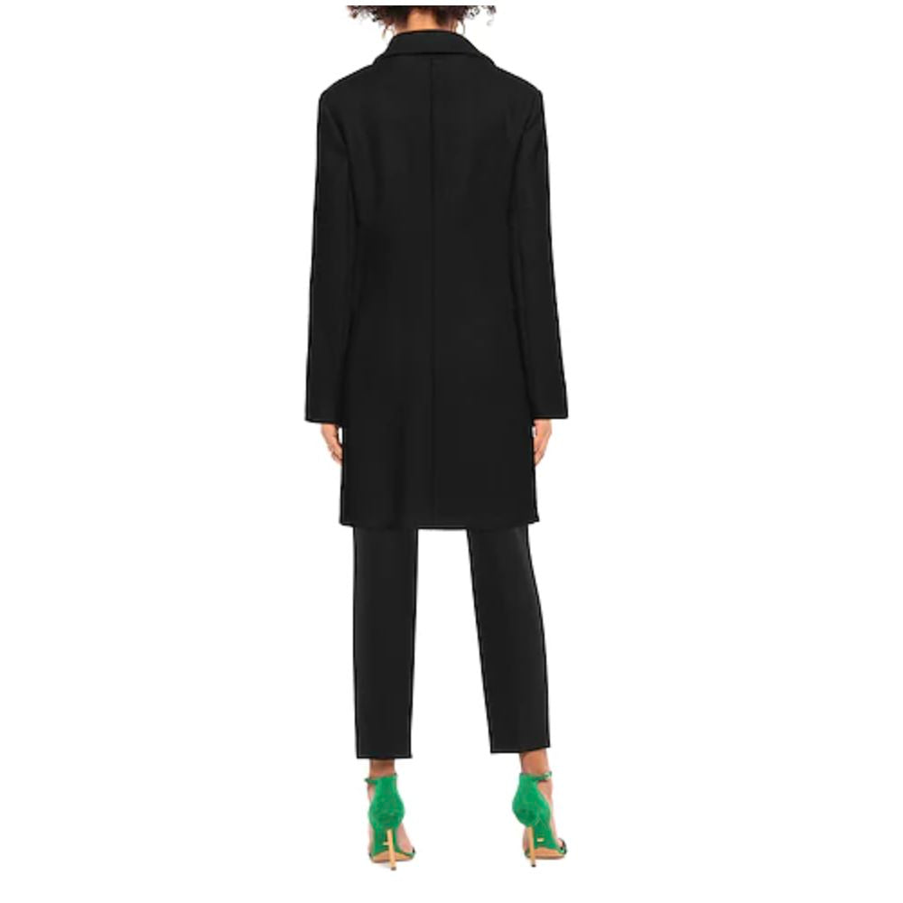 Love Moschino Schwarzer Wollmantel für Damen