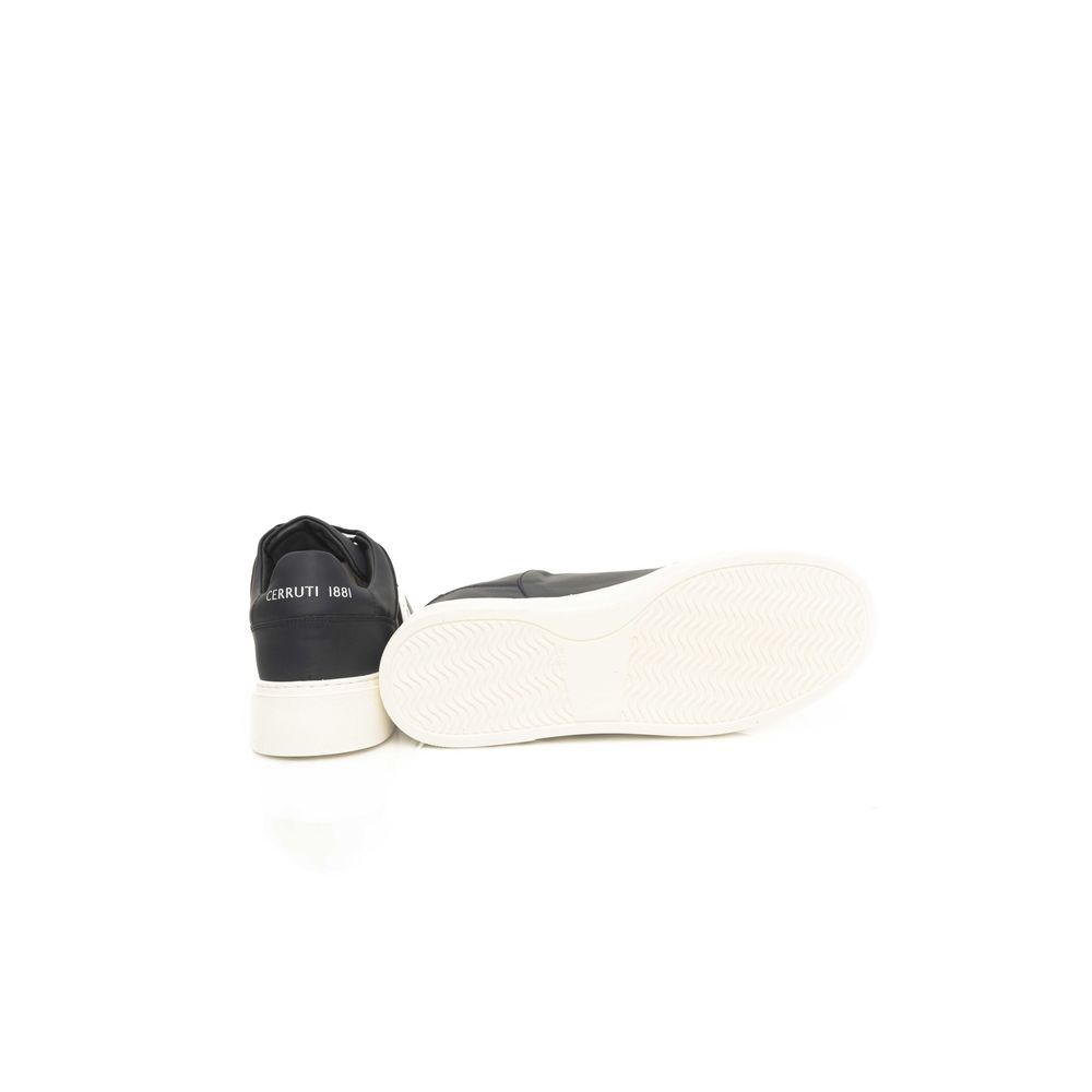 Cerruti 1881 Herren-Sneaker aus blauem Rindsleder