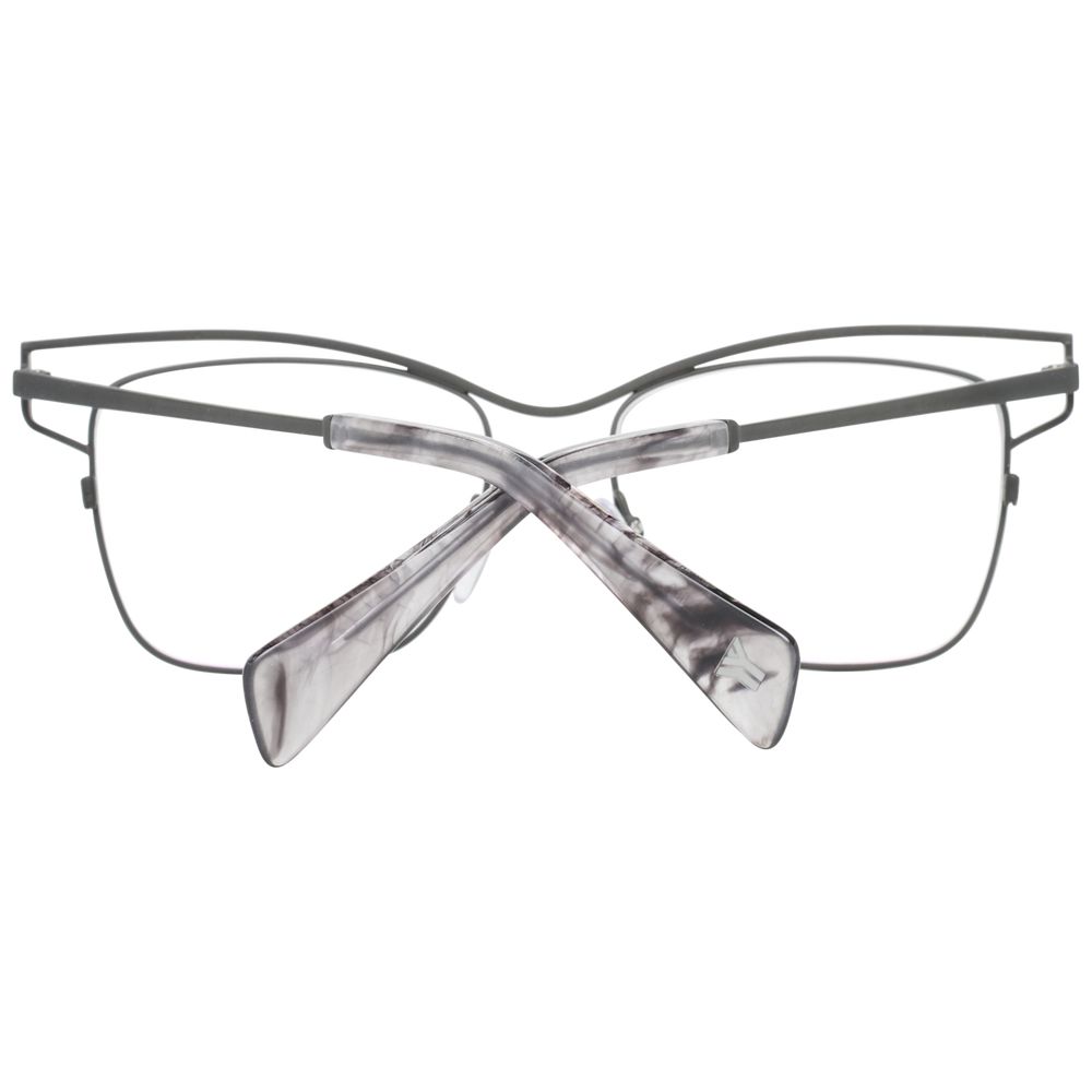 Yohji Yamamoto Graue optische Brillenfassungen für Damen