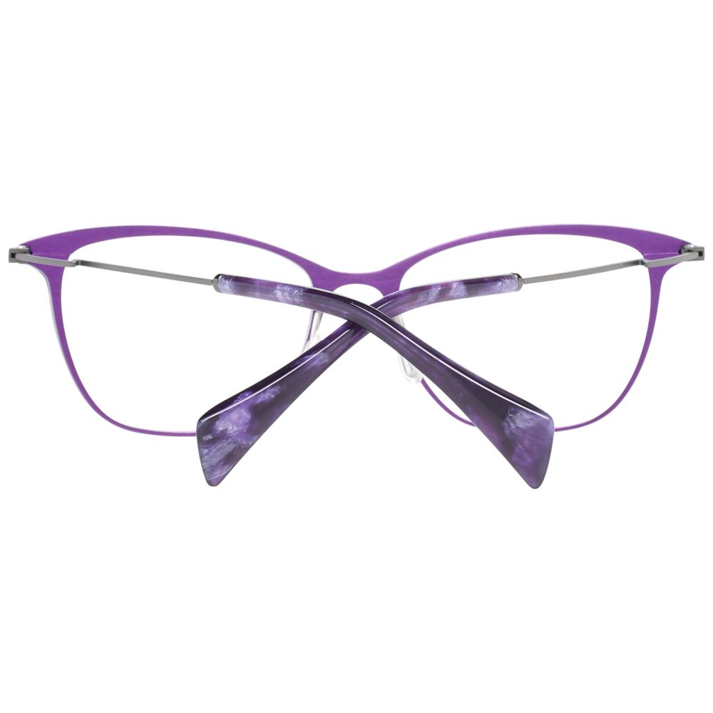 Yohji Yamamoto Lila Damen Optische Brillenfassungen