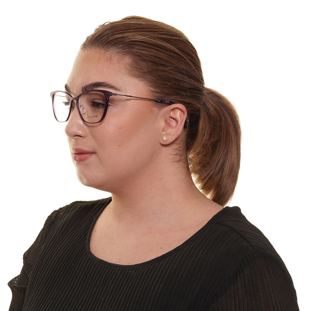 Yohji Yamamoto Lila Damen Optische Brillenfassungen