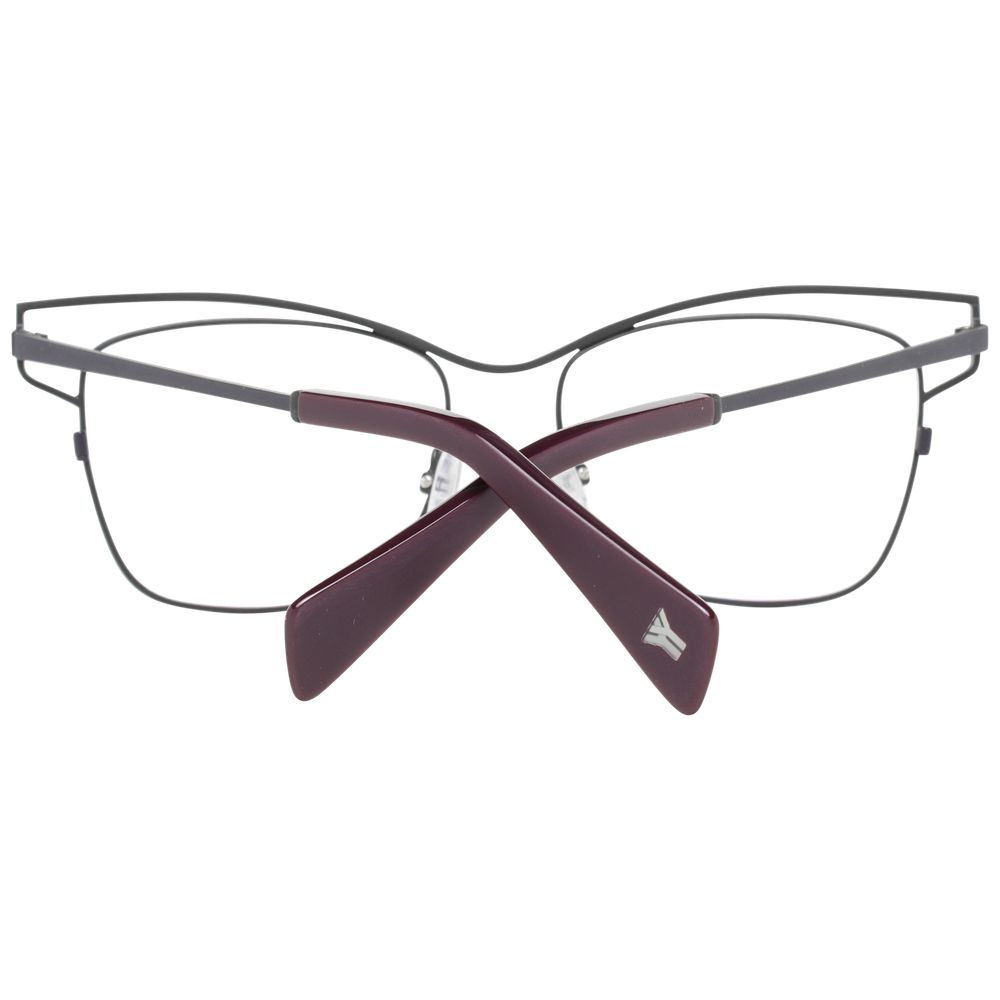 Yohji Yamamoto Graue optische Brillenfassungen für Damen