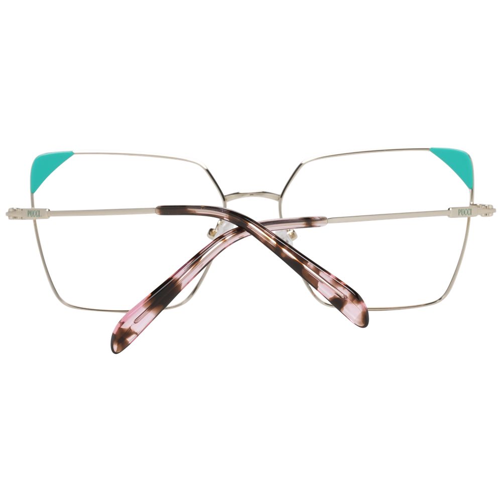 Emilio Pucci Gold Damen Optische Brillenfassungen