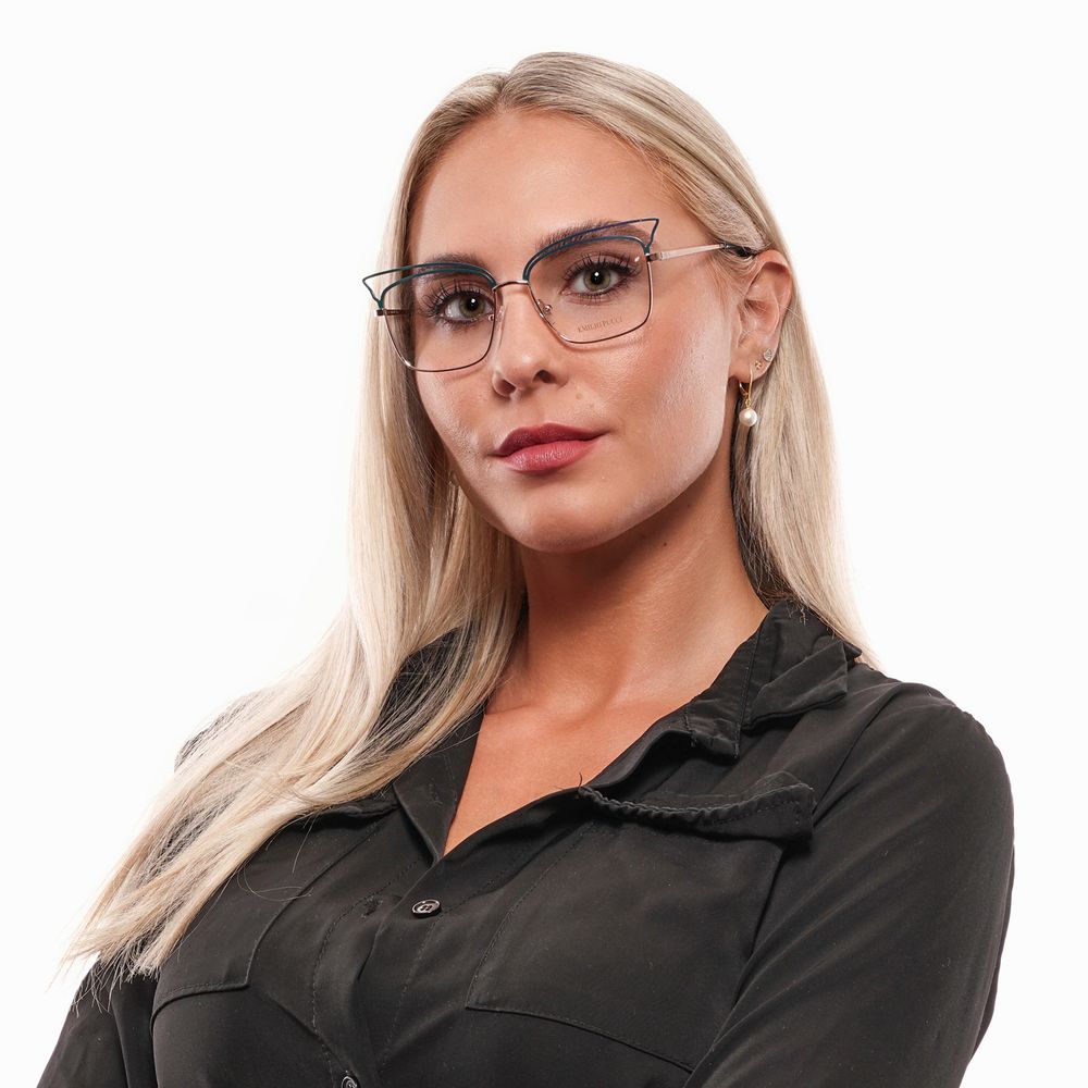 Emilio Pucci Türkis Damen Brillengestelle