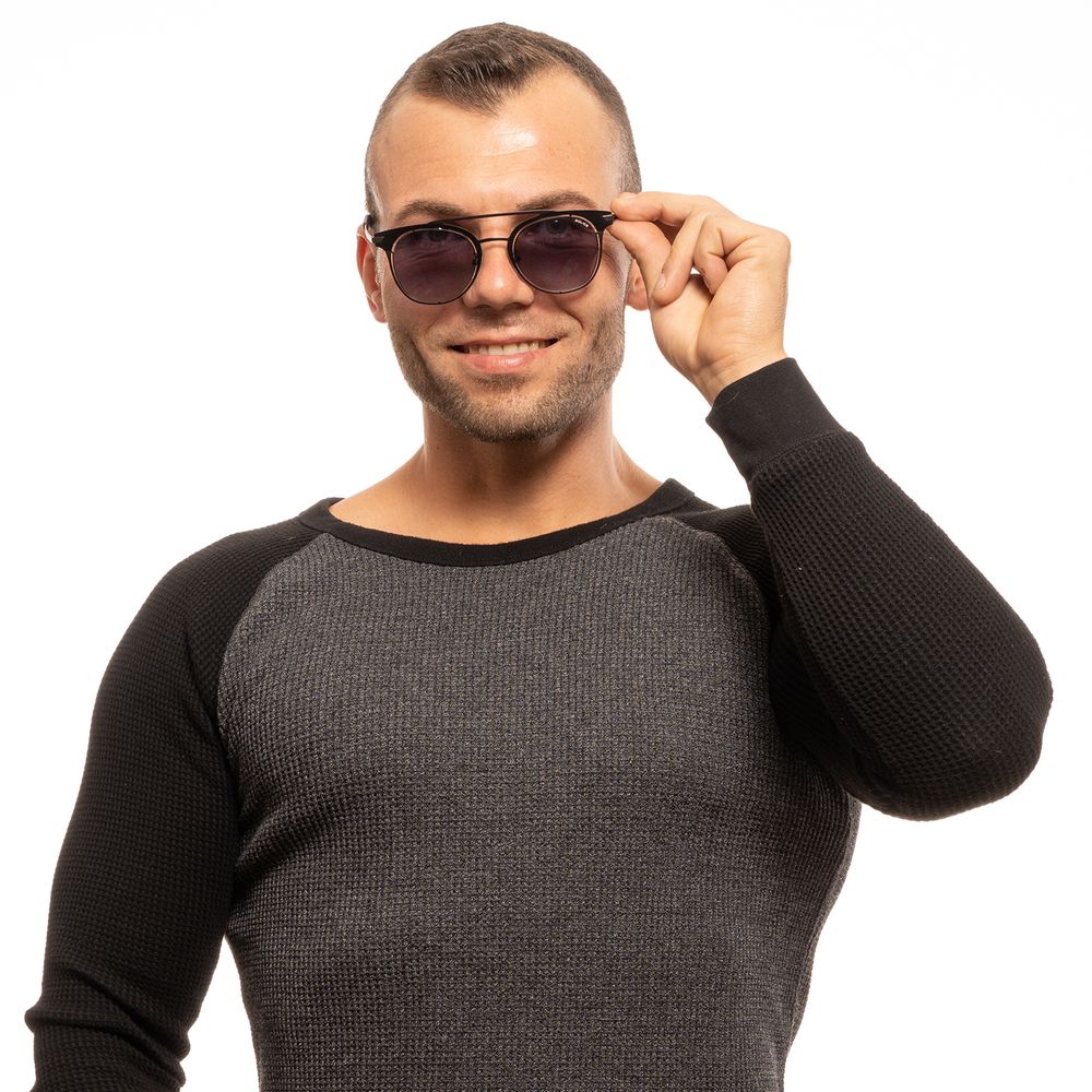 Police Schwarze Herren Sonnenbrille