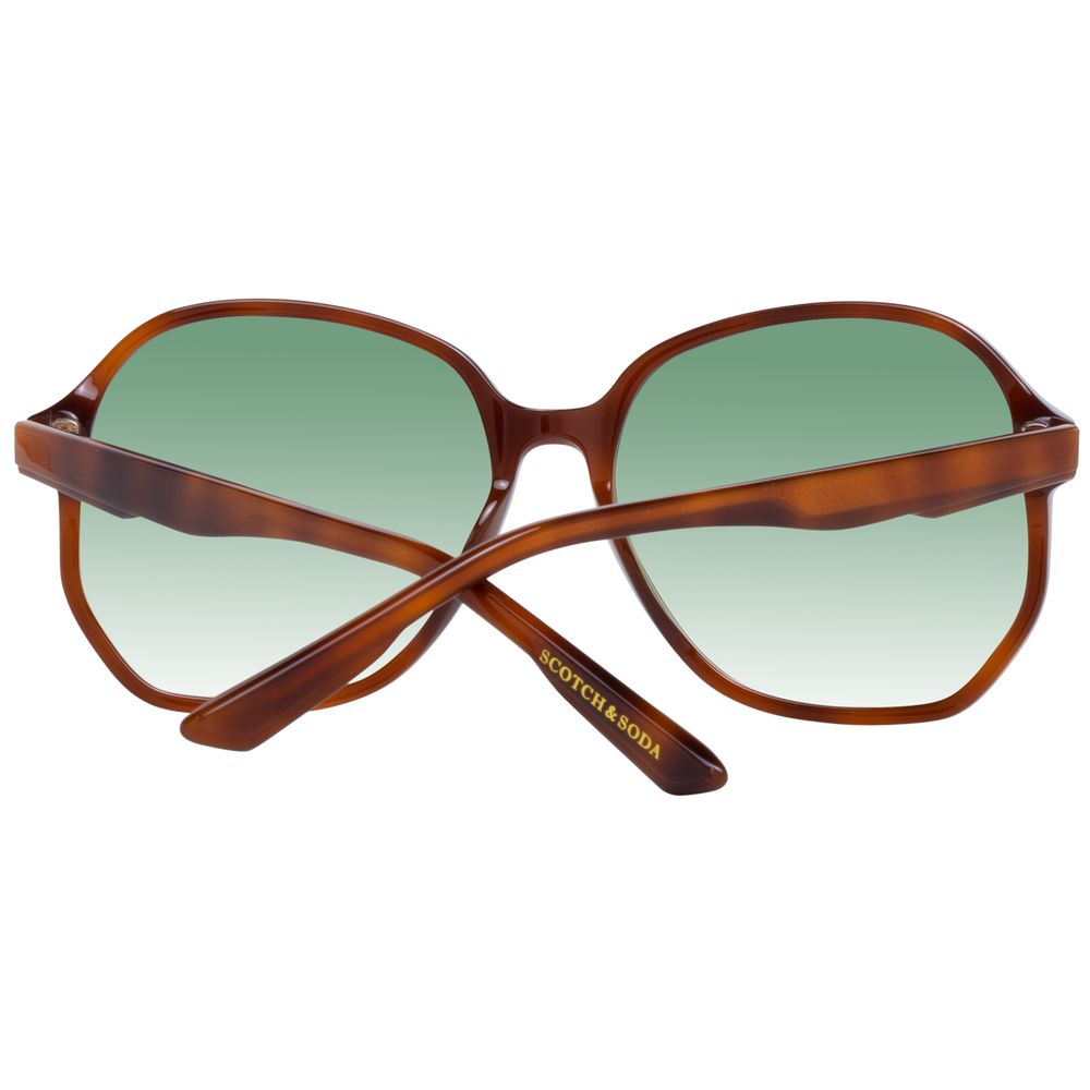 Scotch & Soda Braune Damen-Sonnenbrille