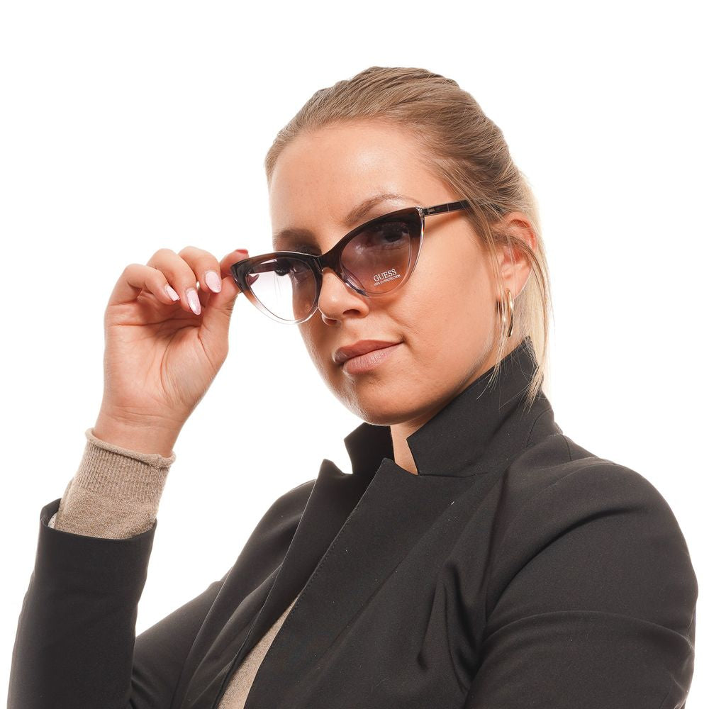 Ochelari de soare Guess maro pentru femei