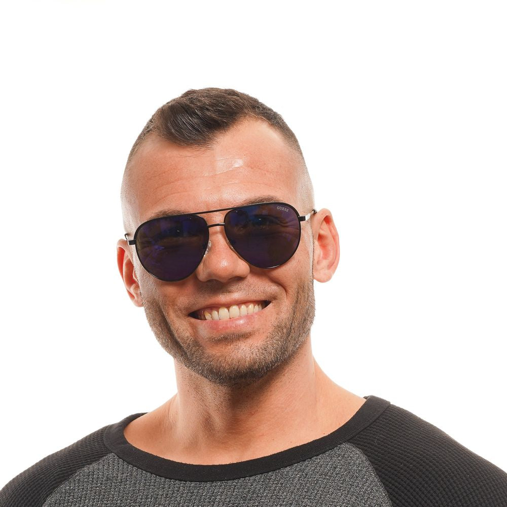 Ochelari de soare Guess negri pentru bărbați