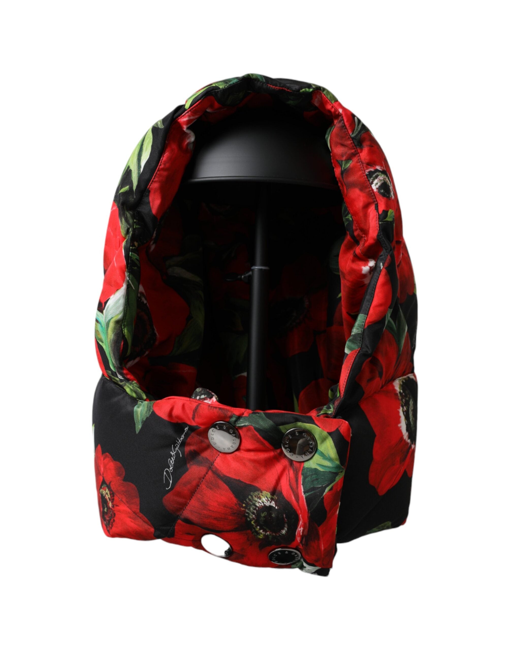 Pălărie Dolce & Gabbana Multicolor Anemone Wrap Whole Head