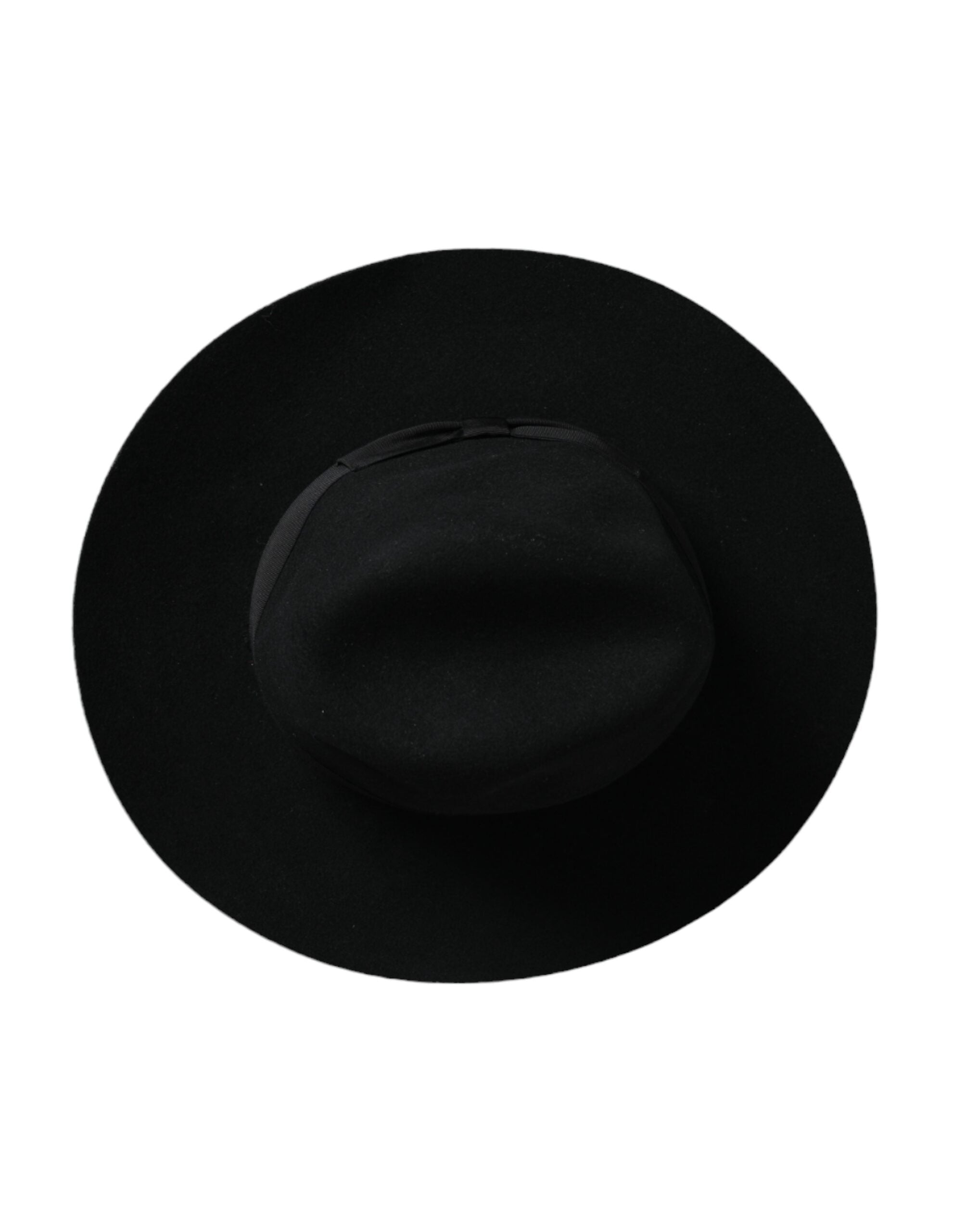 Pălărie Dolce & Gabbana Black Rabbit Fedora Trilby pentru femei