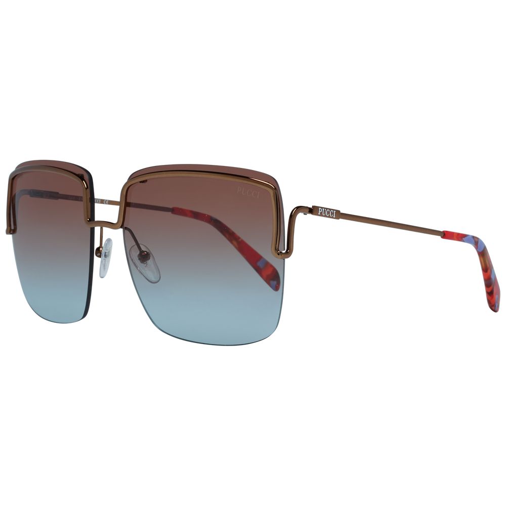 Emilio Pucci Bronze Damen Sonnenbrille