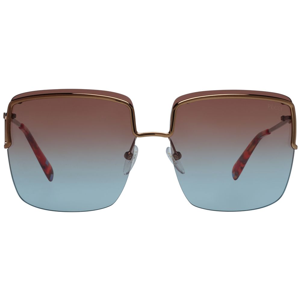 Emilio Pucci Bronze Damen Sonnenbrille