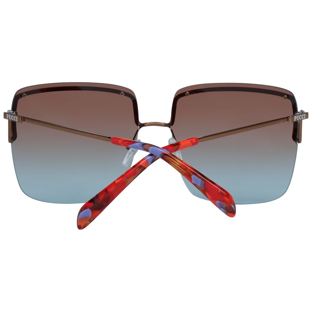 Emilio Pucci Bronze Damen Sonnenbrille