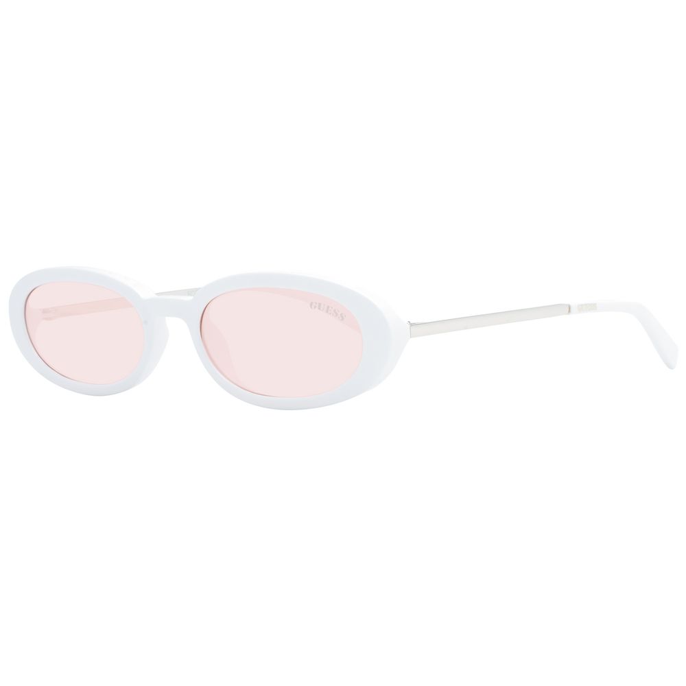 Ochelari de soare unisex Guess albi