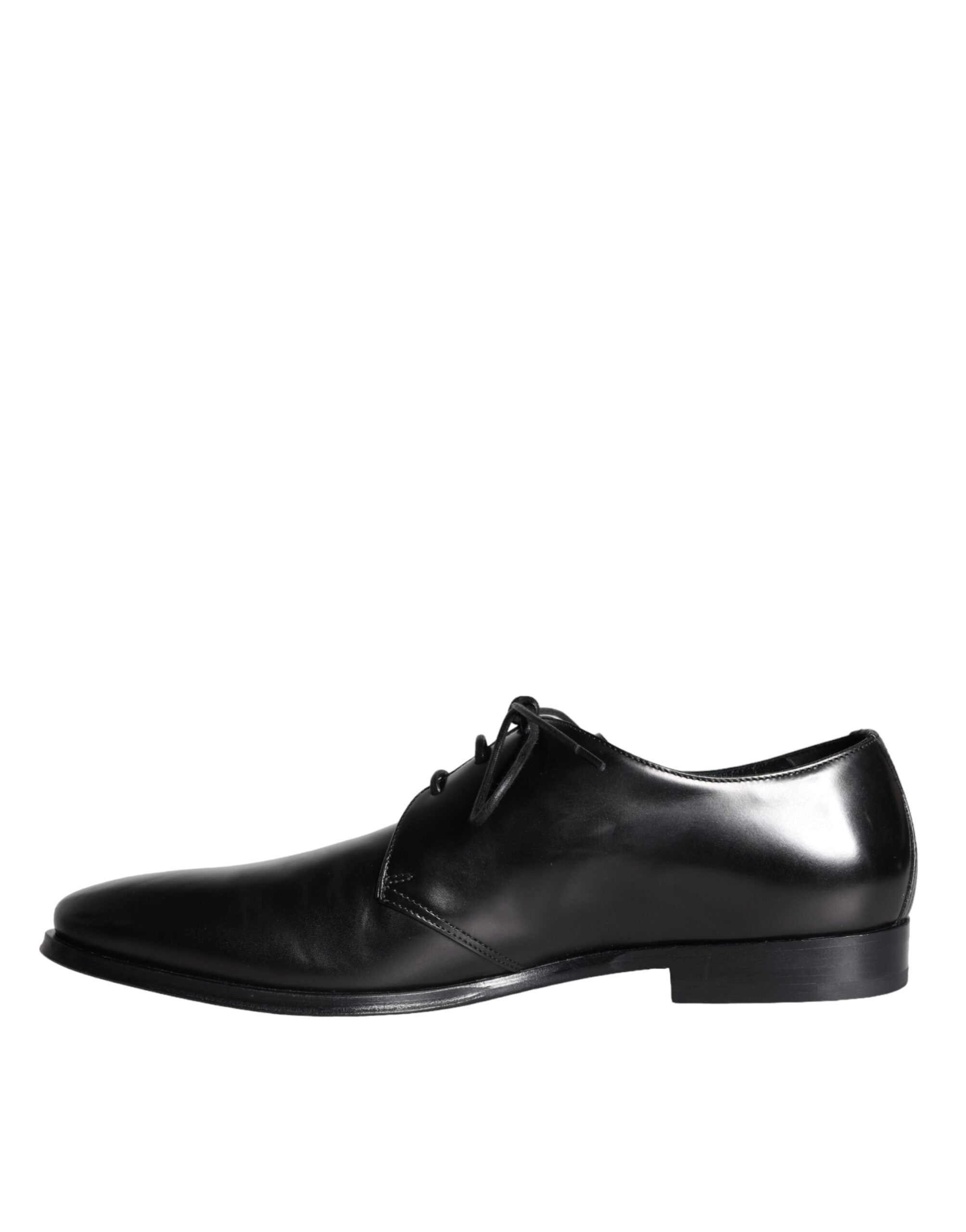 Dolce & Gabbana – Derby-Schuhe für Herren aus schwarzem Kalbsleder