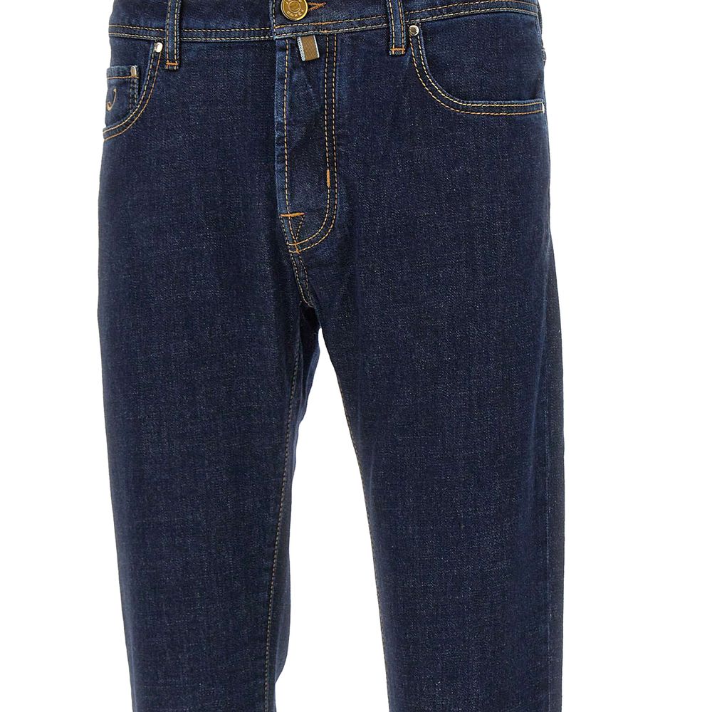 Jacob Cohen Jeans und Hose aus blauer Baumwolle