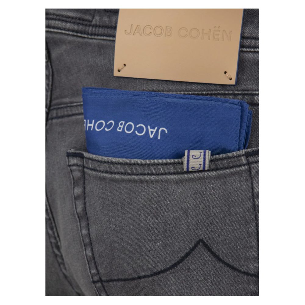 Jacob Cohen Graue Jeans und Hose aus Baumwolle