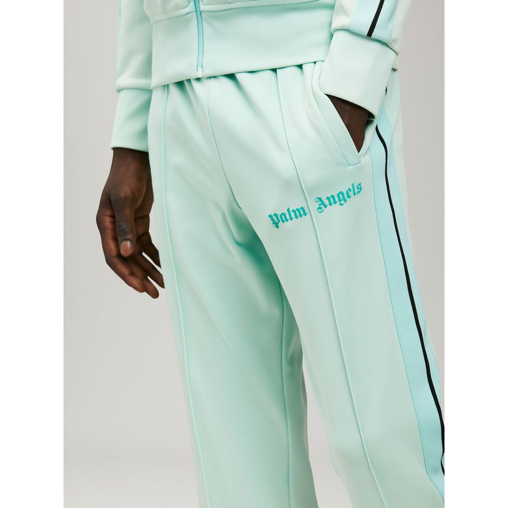 Palm Angels – Grüne Nylonjeans und -hose