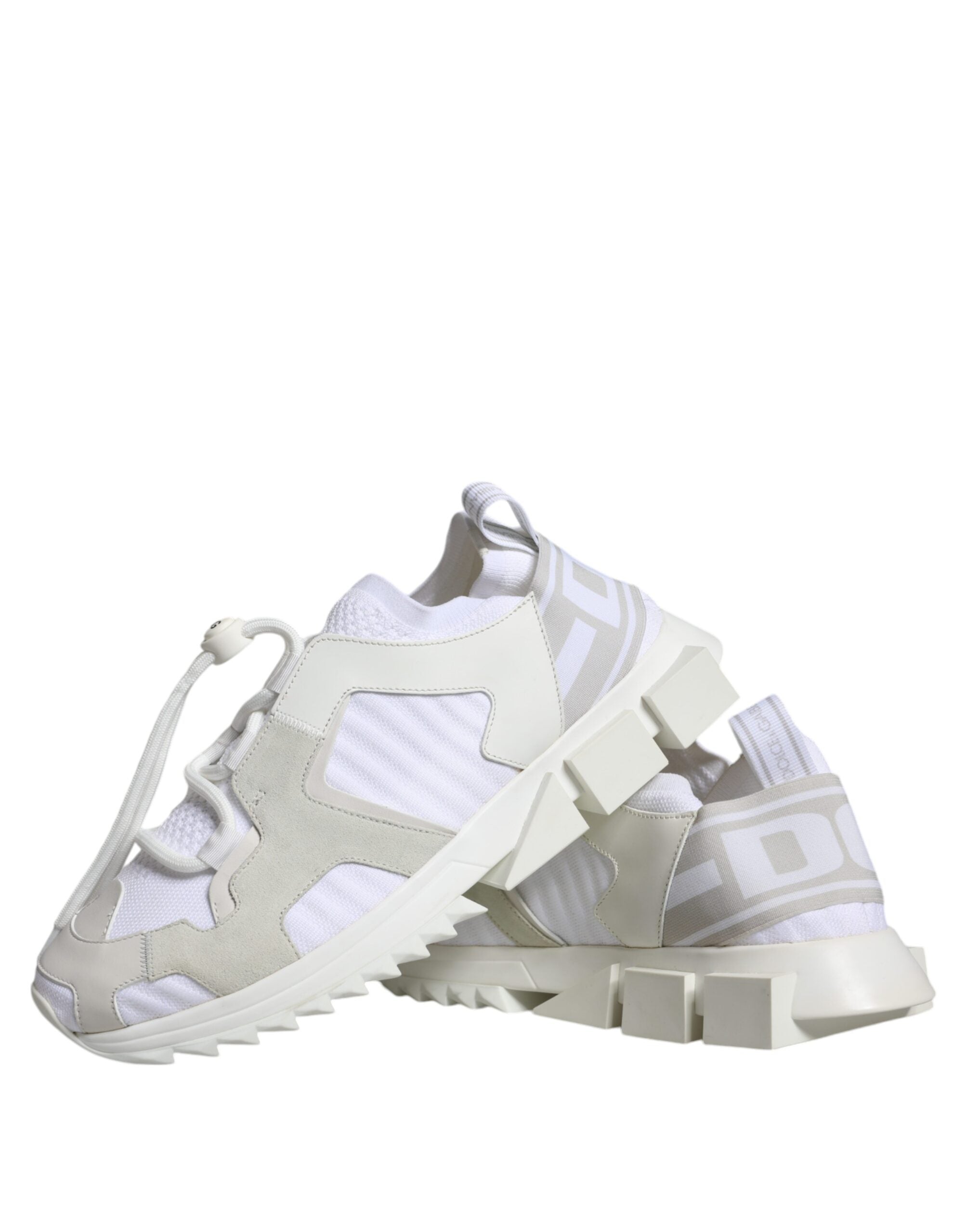 Dolce & Gabbana Sorrento Trekking-Sneakers aus weißem Mesh