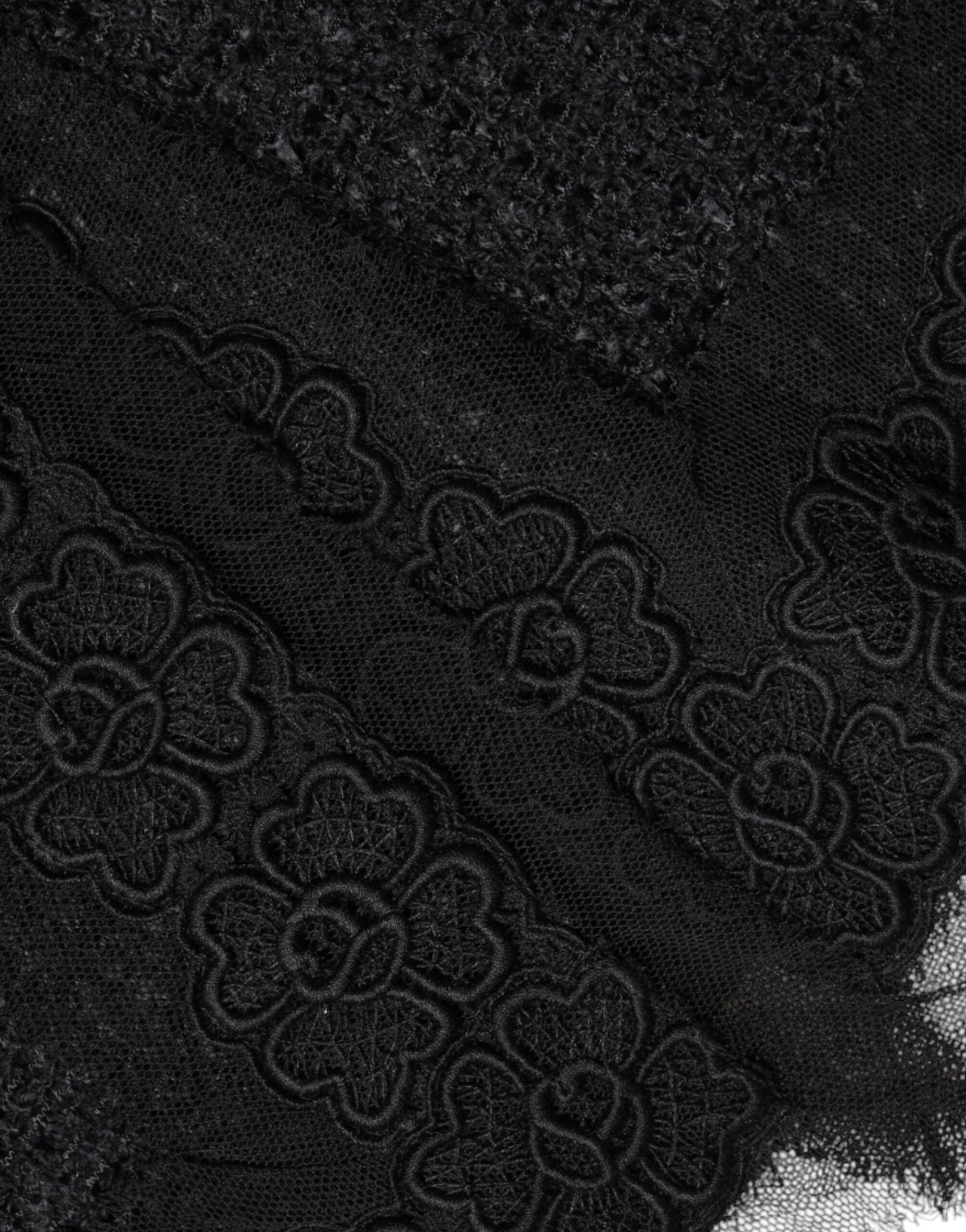 Dolce & Gabbana – Schwarzer Midirock aus Schurwolle im Bleistiftschnitt