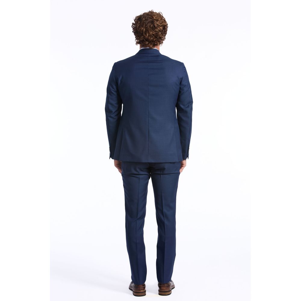 Baldinini Trend Blauer Wollanzug für Herren