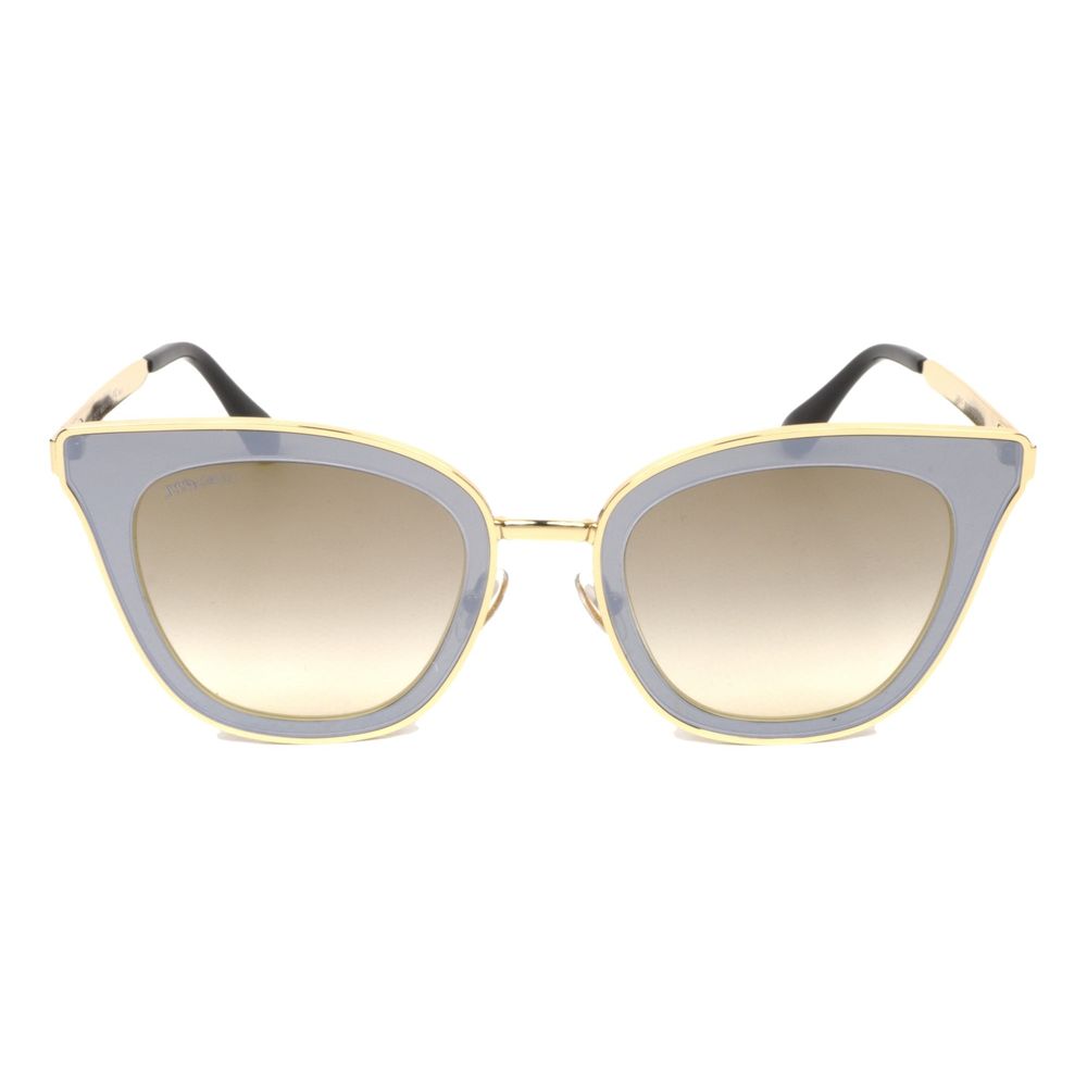 Ochelari de soare Jimmy Choo din metal auriu