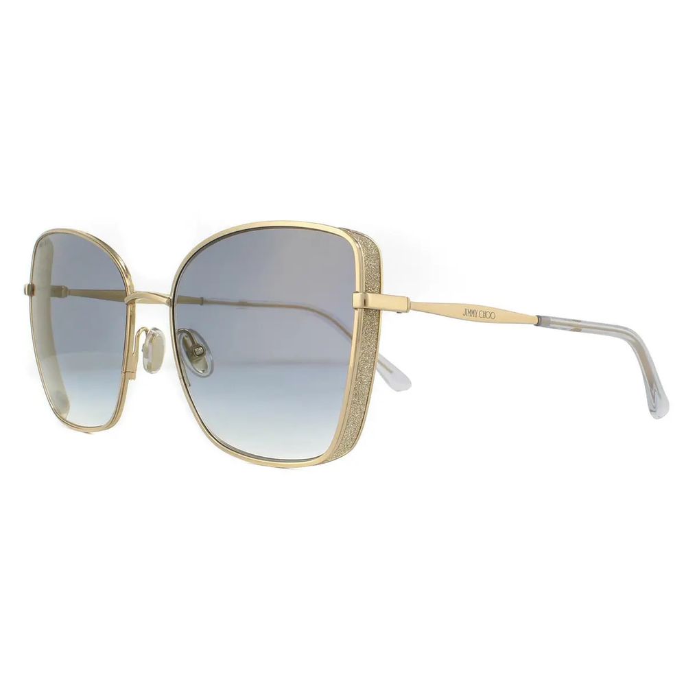 Jimmy Choo Mehrfarbige Sonnenbrille aus Metall